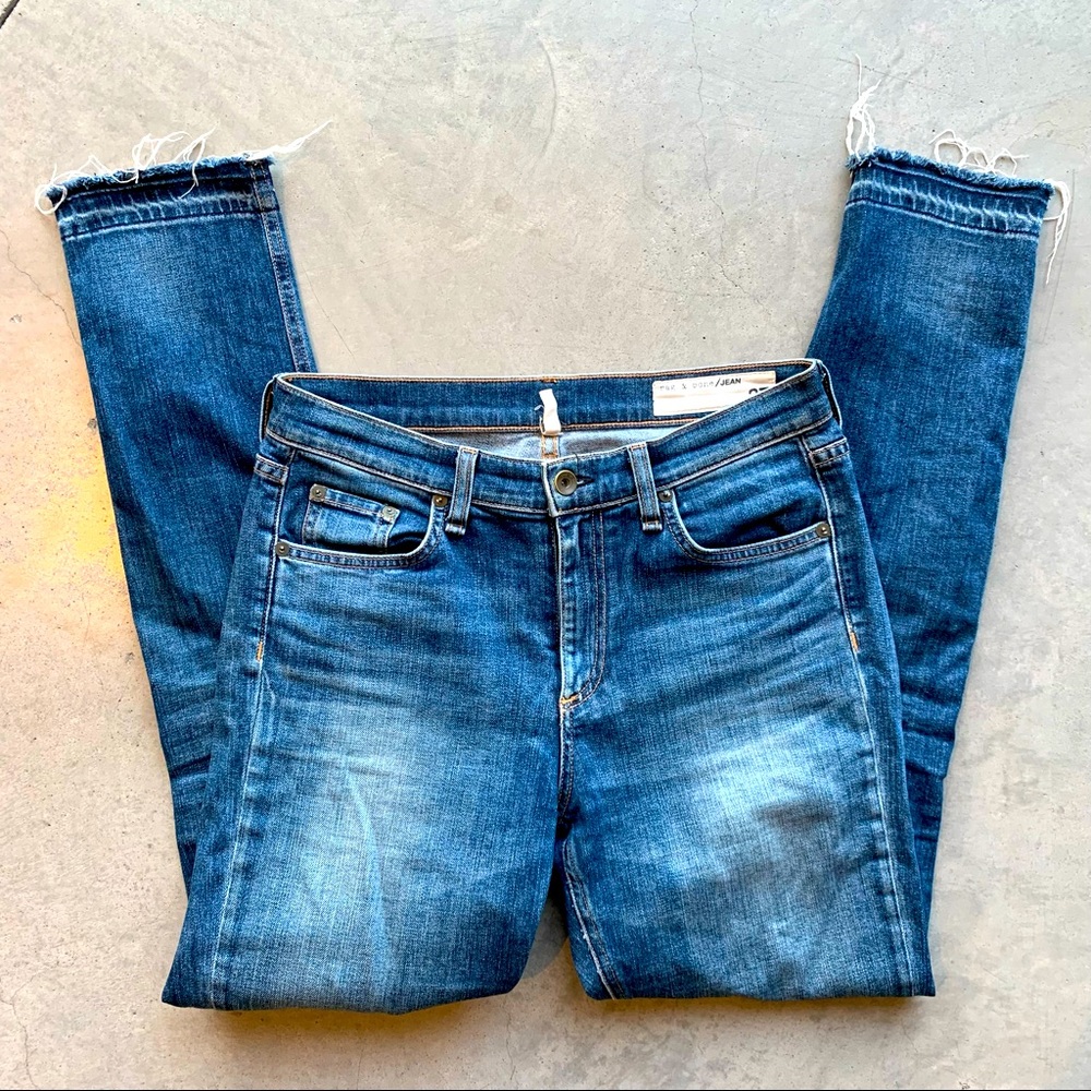 Rag & Bone High-rise slim boyfriend fit, size 27